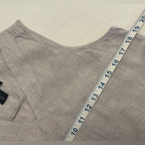 Tahari Linen Dress NWOT - Picture 3 of 5